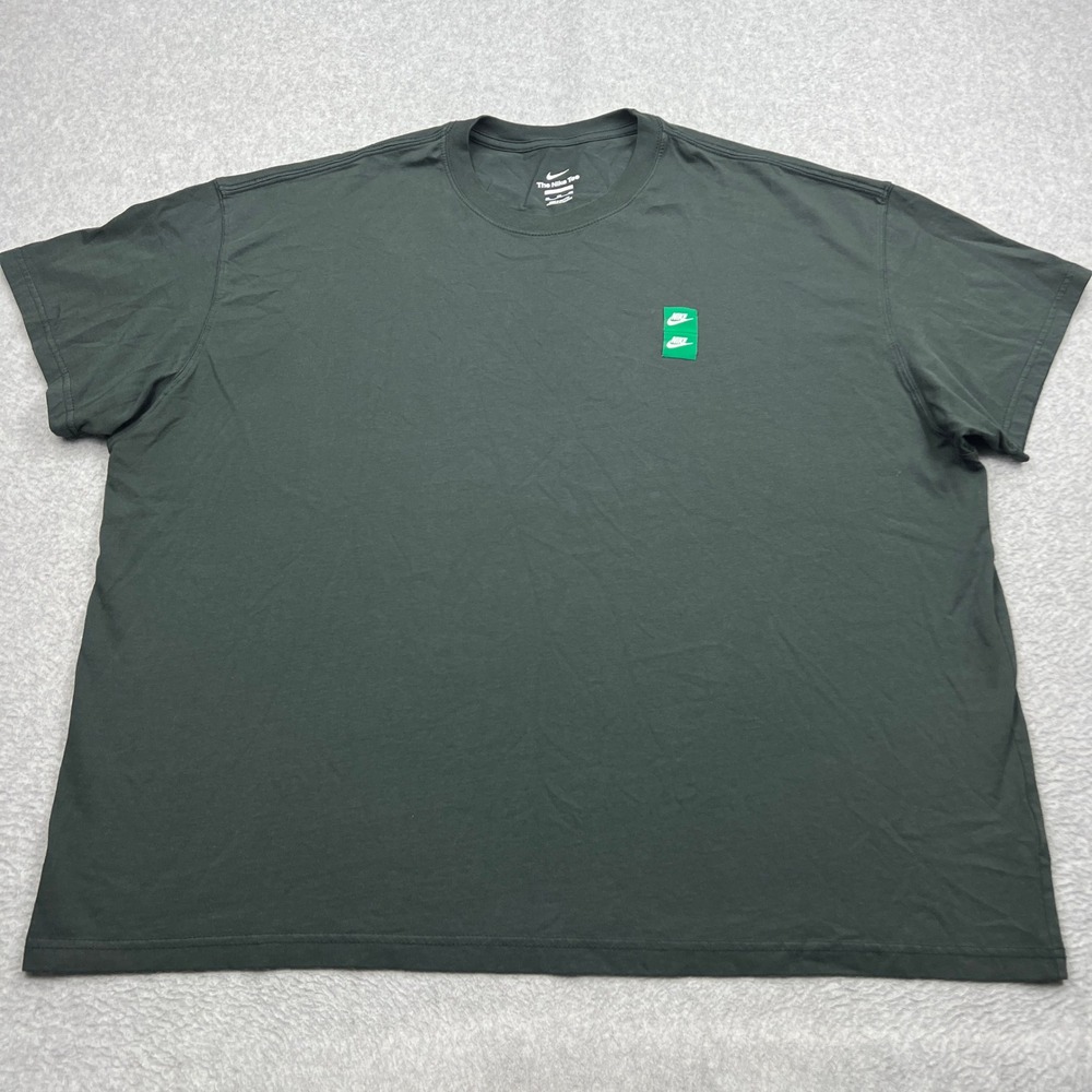 Nike Golf TShirt Mens 4XL Black Spruce Graphic Loose Fit Crew Graphic Tee IH2100